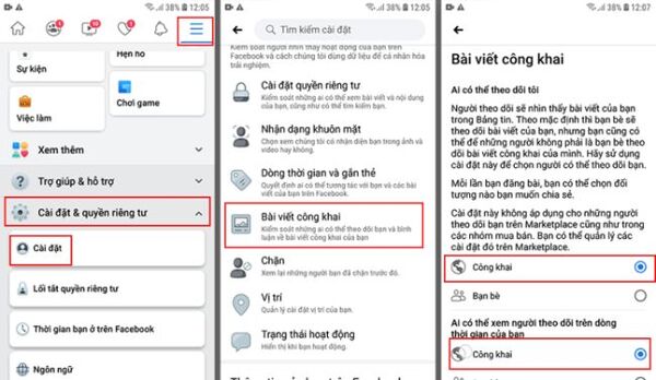 Cách bật chế độ theo dõi trên facebook