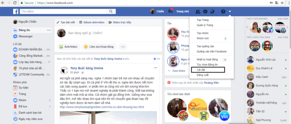 Cách bật chế độ theo dõi trên facebook